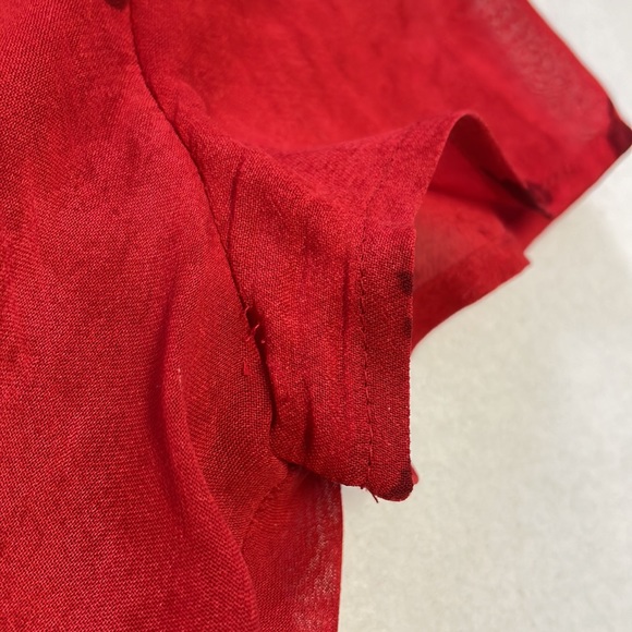 Vintage Red Dress - Picture 8 of 10